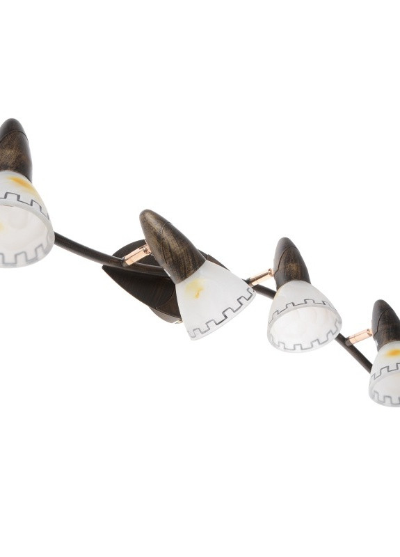 Светильник настенно-потолочный спот поворотный накладной HTL-137/4 E14 Brille (253893384)