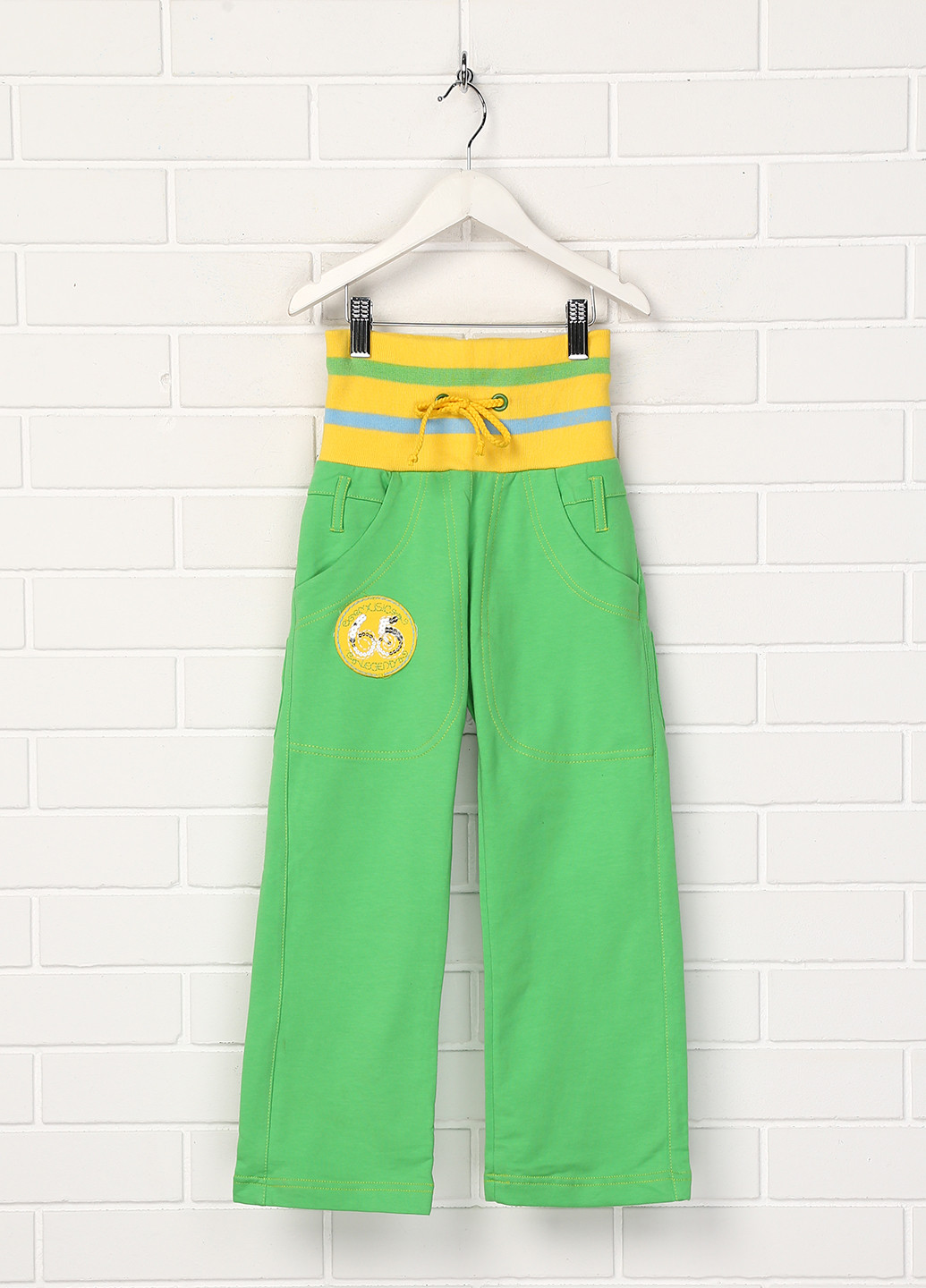 Зеленые кэжуал летние брюки Puledro