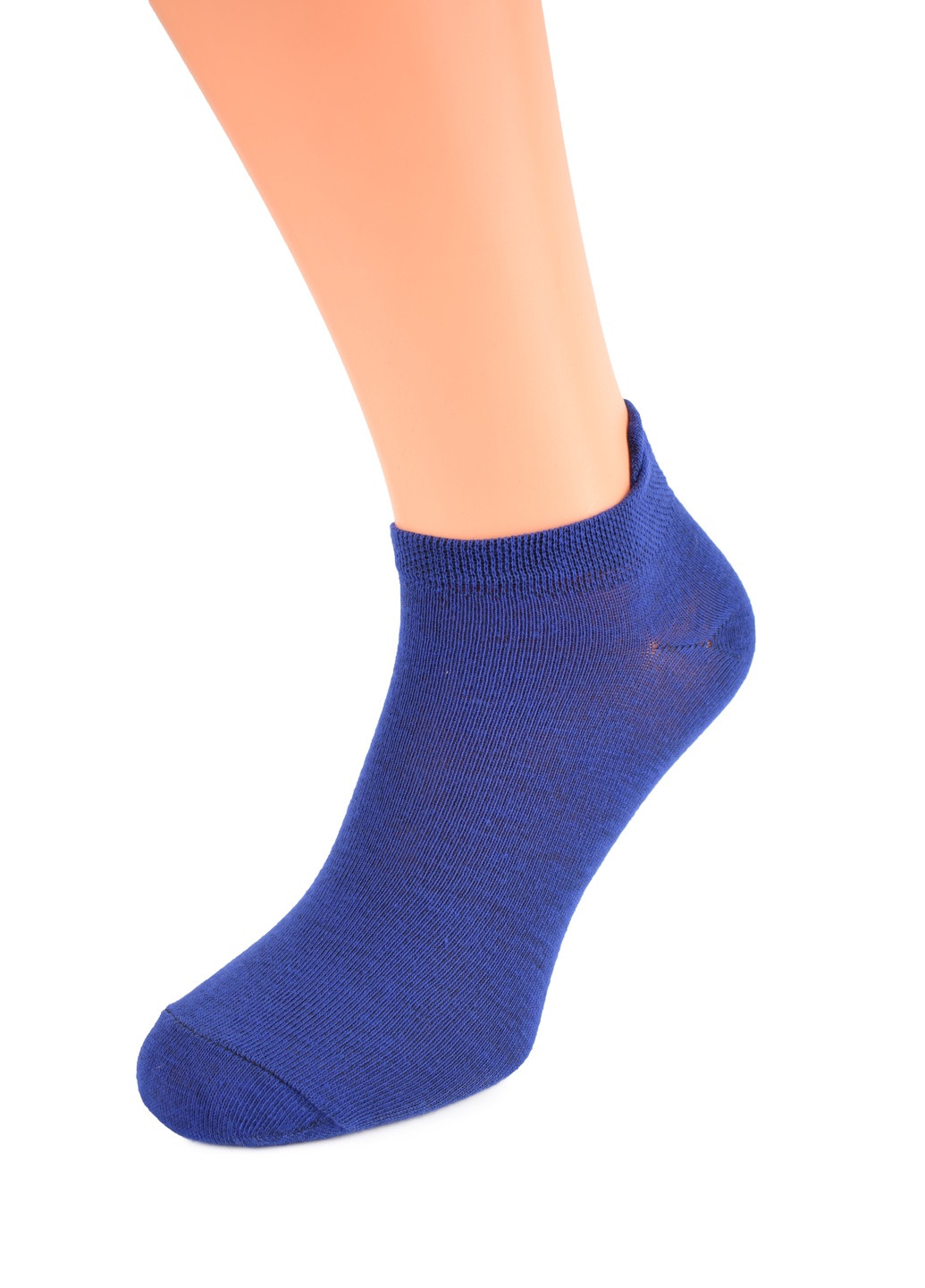 Чоловічі шкарпетки Потап однотонні сині повсякденні