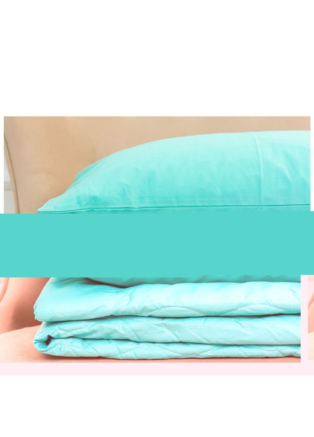 Ковдра антиалергенна Літня з Eco-Soft 2340 Mint 200x220 (2200003029772) Mirson (254073061)