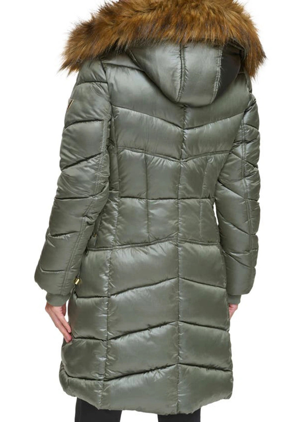 Зеленая демисезонная куртка Guess