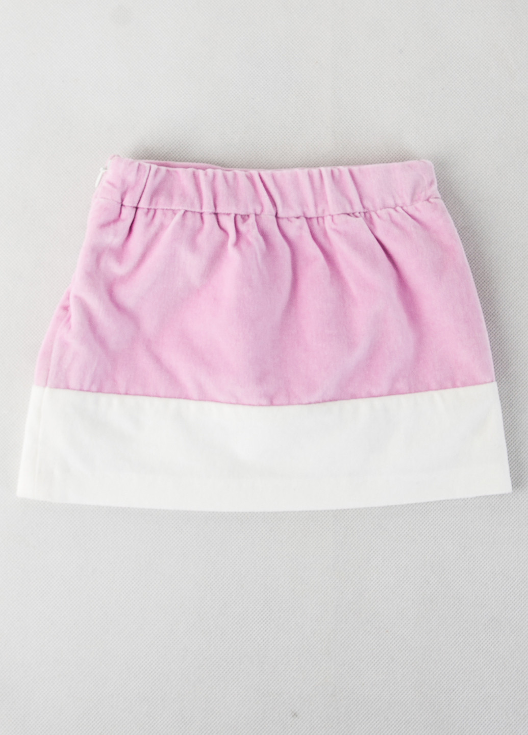 Светло-розовая кэжуал однотонная юбка Paper Moon