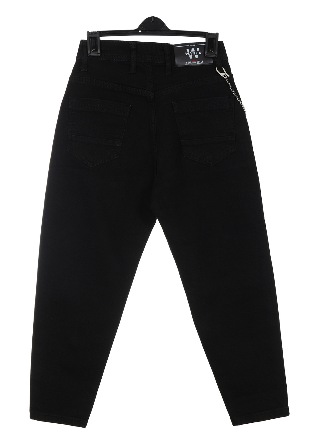 Черные демисезонные баллоны джинсы Wanex