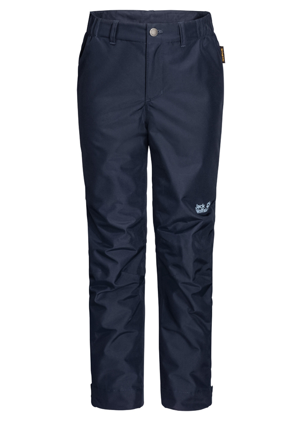 Синие спортивные зимние прямые брюки Jack Wolfskin