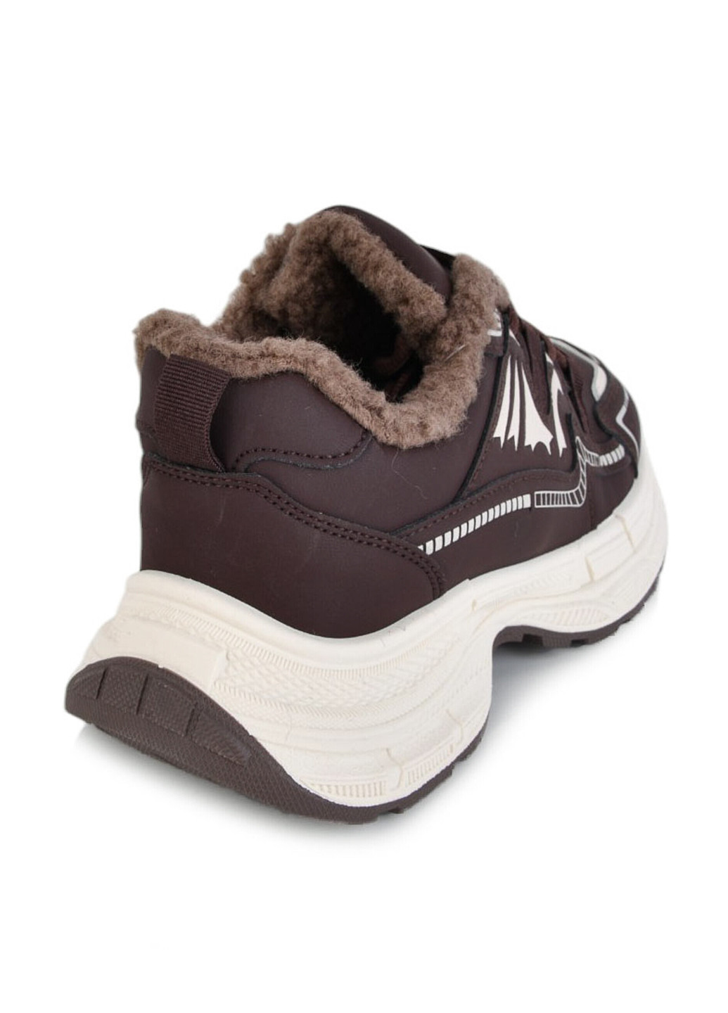 Кроссовки Loretta M216-2 коричневые зима (362121689)