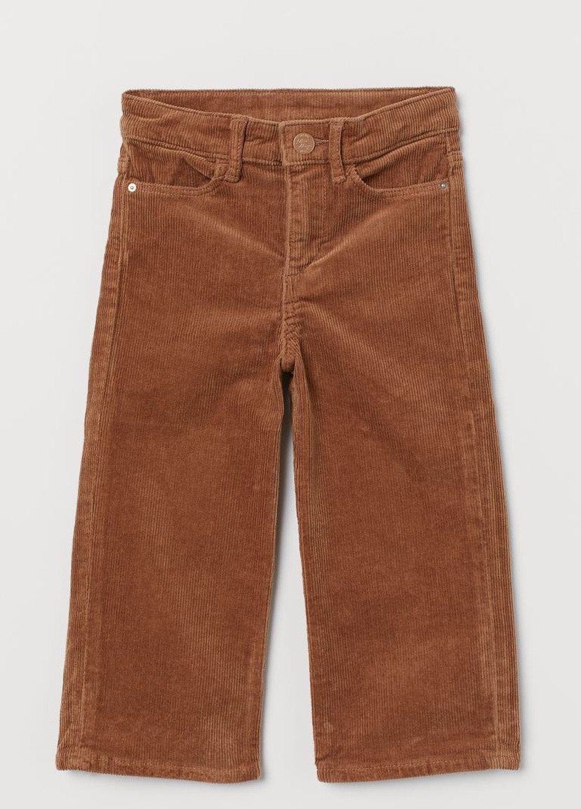 Светло-коричневые зимние брюки H&M