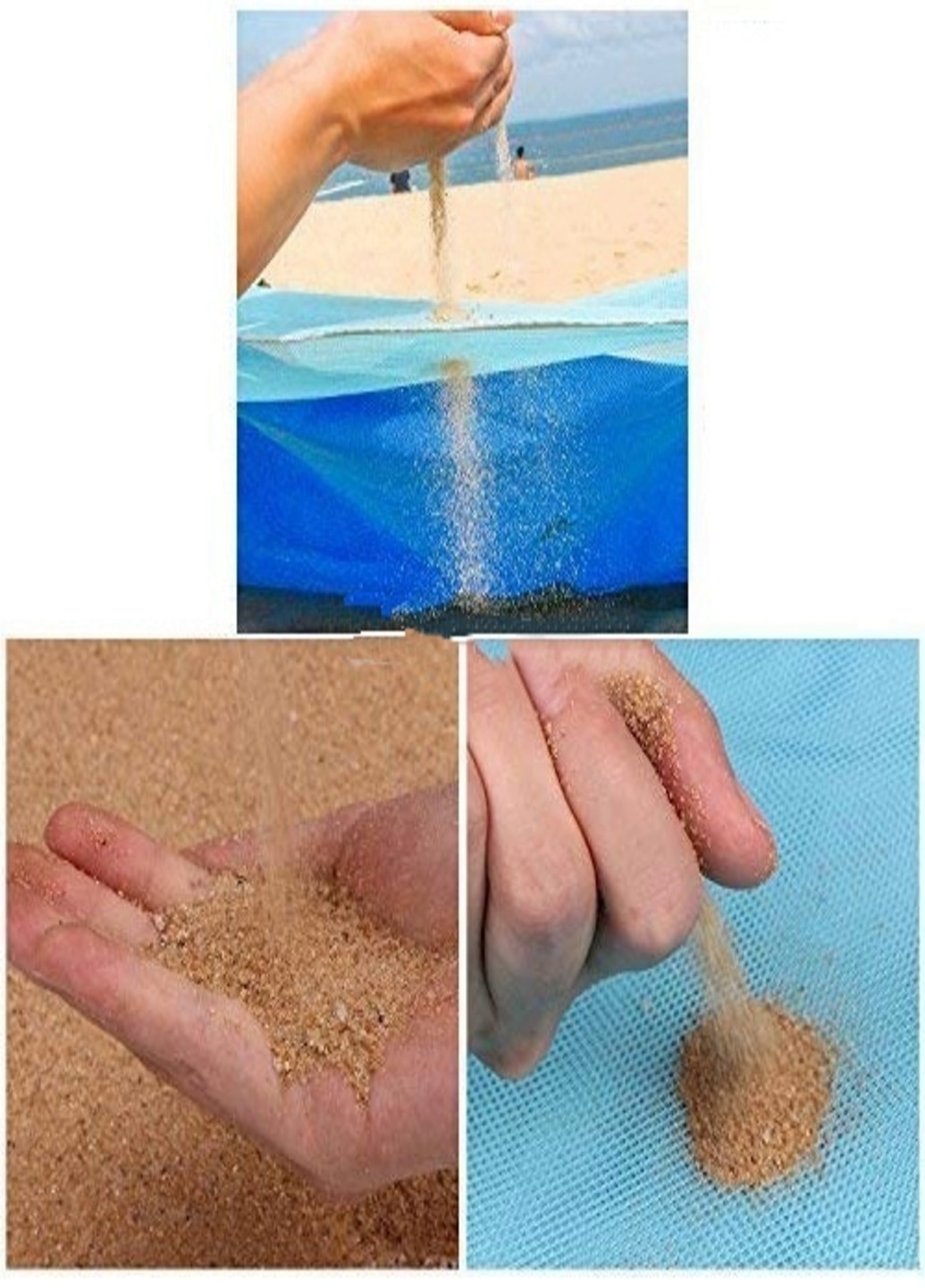 Пляжный коврик подстилка покрывало анти песок SAND MAT 1.5x2 Антипесок (54220214) Francesco Marconi (215334570)