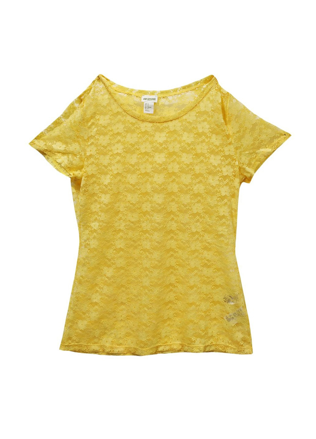 Жовта блуза H&M