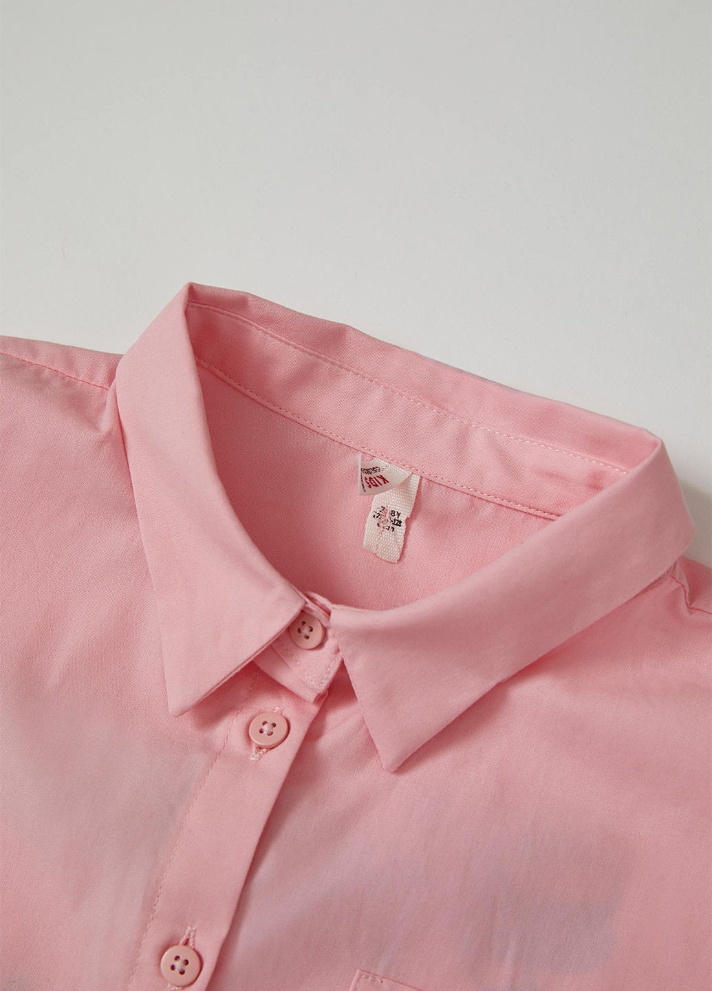 Рубашка DeFacto рожева кежуал бавовна