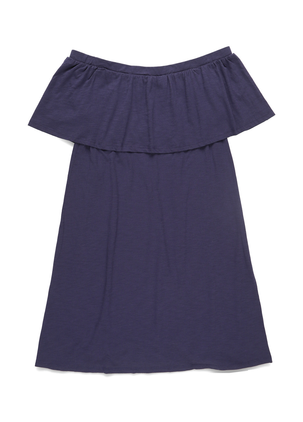 Синя кежуал сукня з відкритими плечима Ripe однотонна