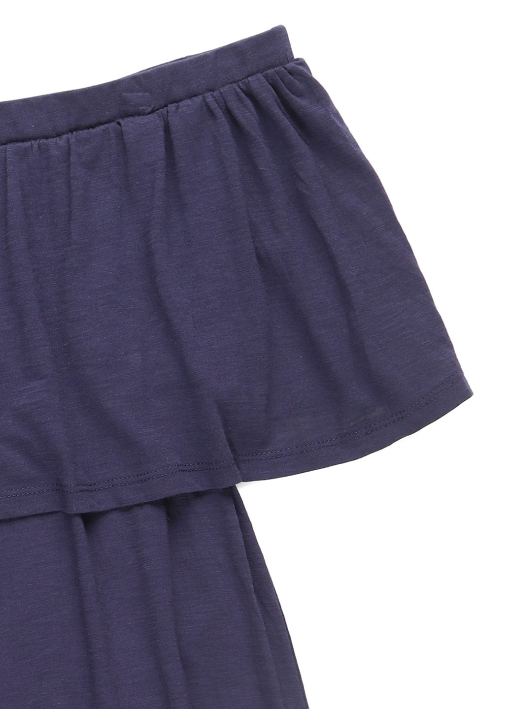 Синя кежуал сукня з відкритими плечима Ripe однотонна