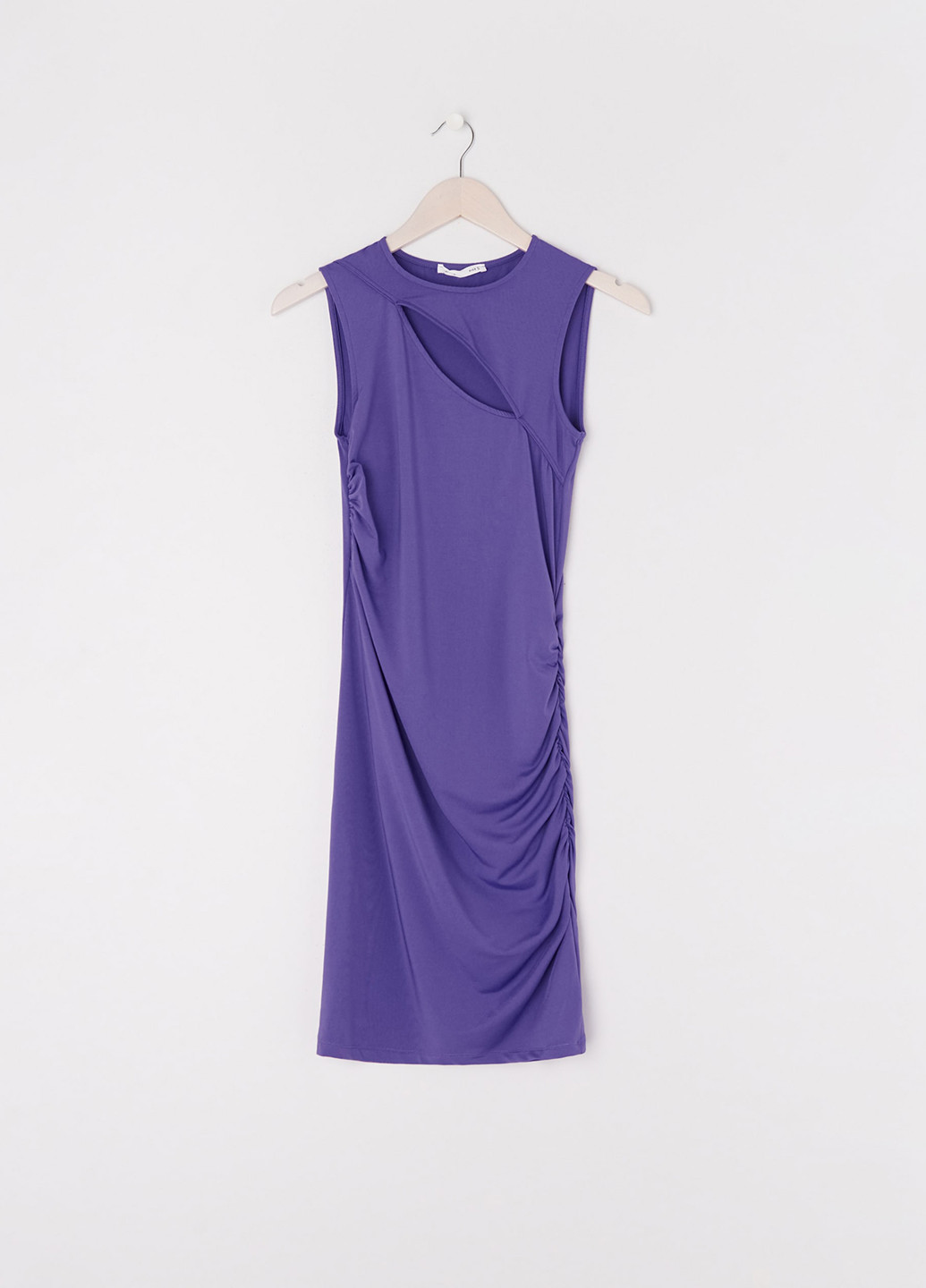 Фіолетова кежуал сукня Sinsay однотонна