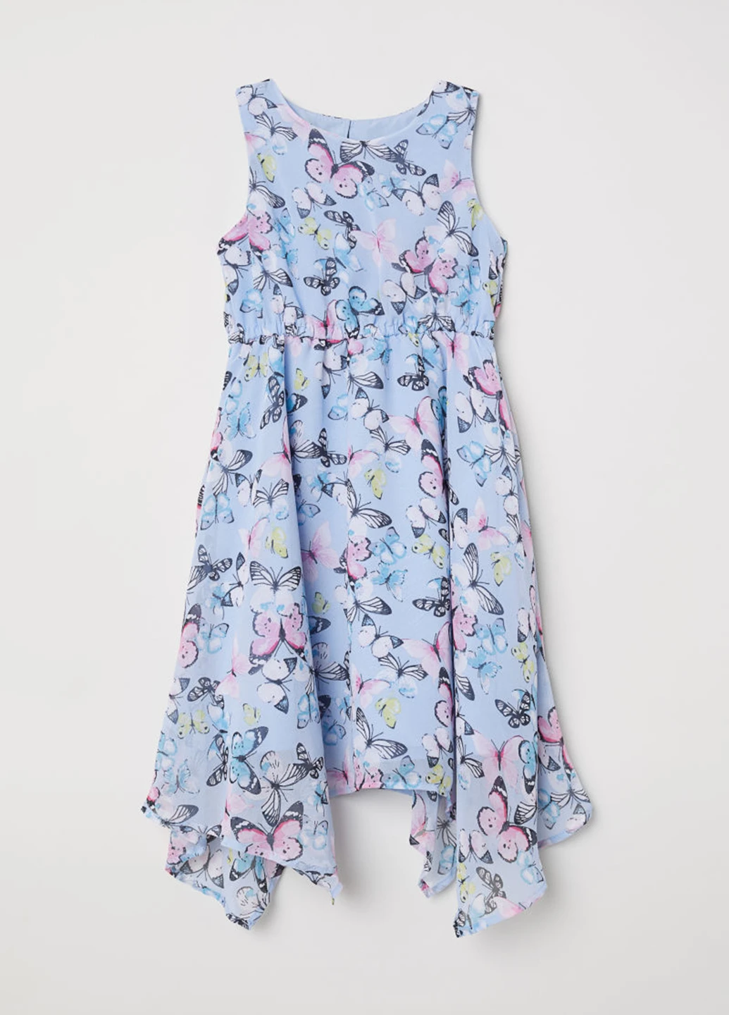 Голубое платье H&M (165185239)