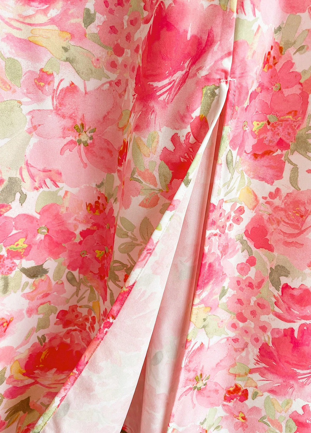 Рожева кежуал сукня а-силует SHEIN з квітковим принтом