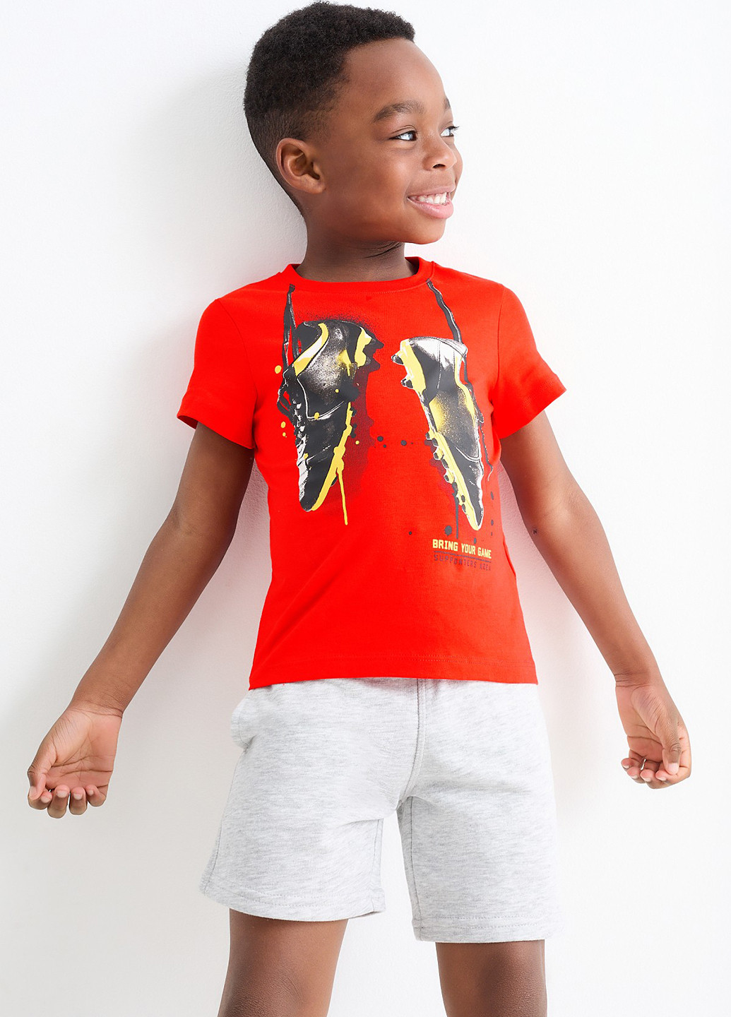 Червона літня футболка C&A