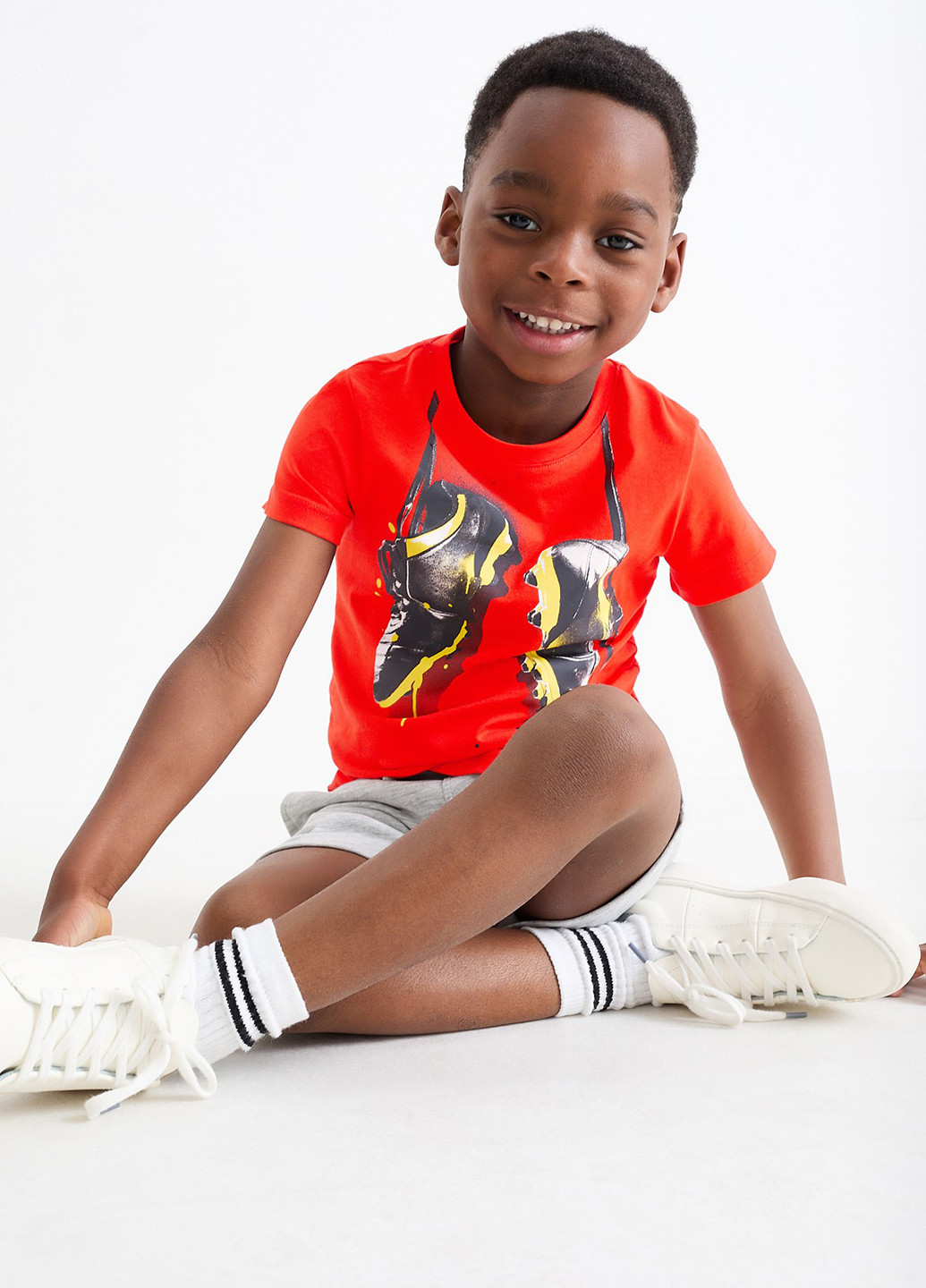 Червона літня футболка C&A