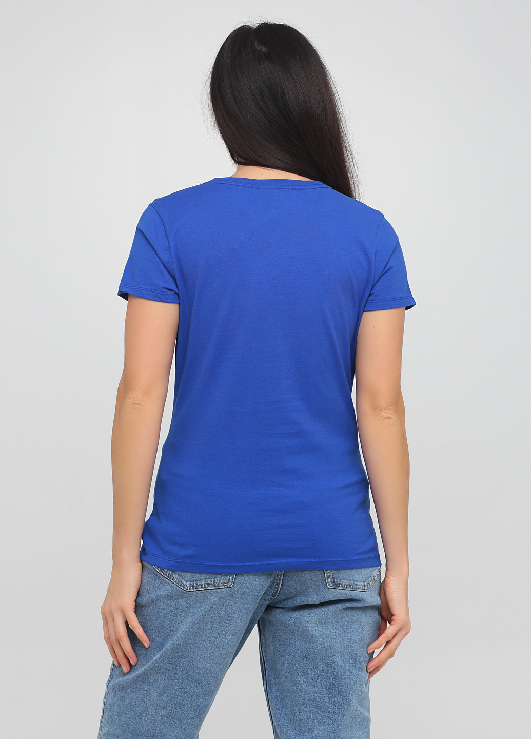 Синя літня футболка Hanes