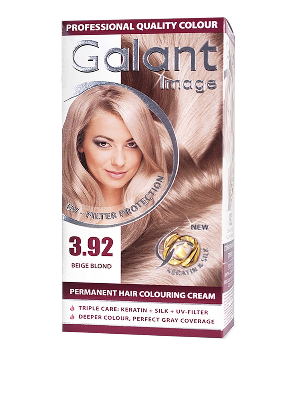 Стійка крем-фарба для волосся 3.92 Бежевий блондин Galant (88095657)