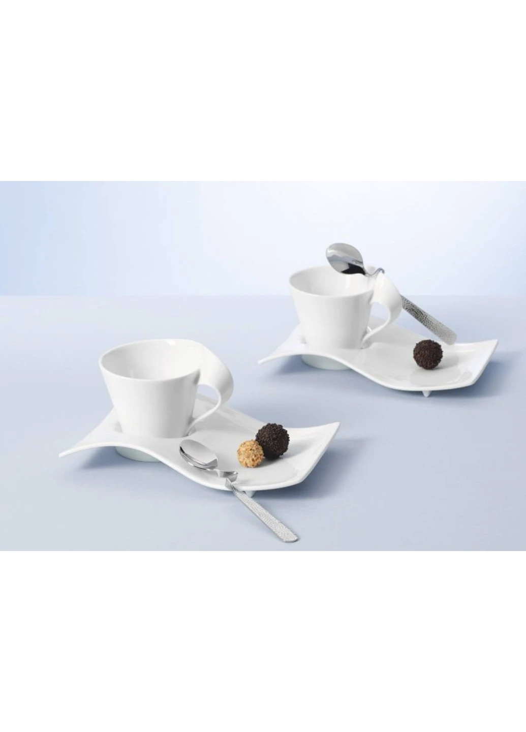 Блюдце NewWave Caffe 17х13 см белое Villeroy & Boch (254453752)