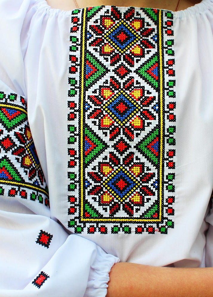 Красная костюм-вышиванка Козачок узор украинская символика (254440441)