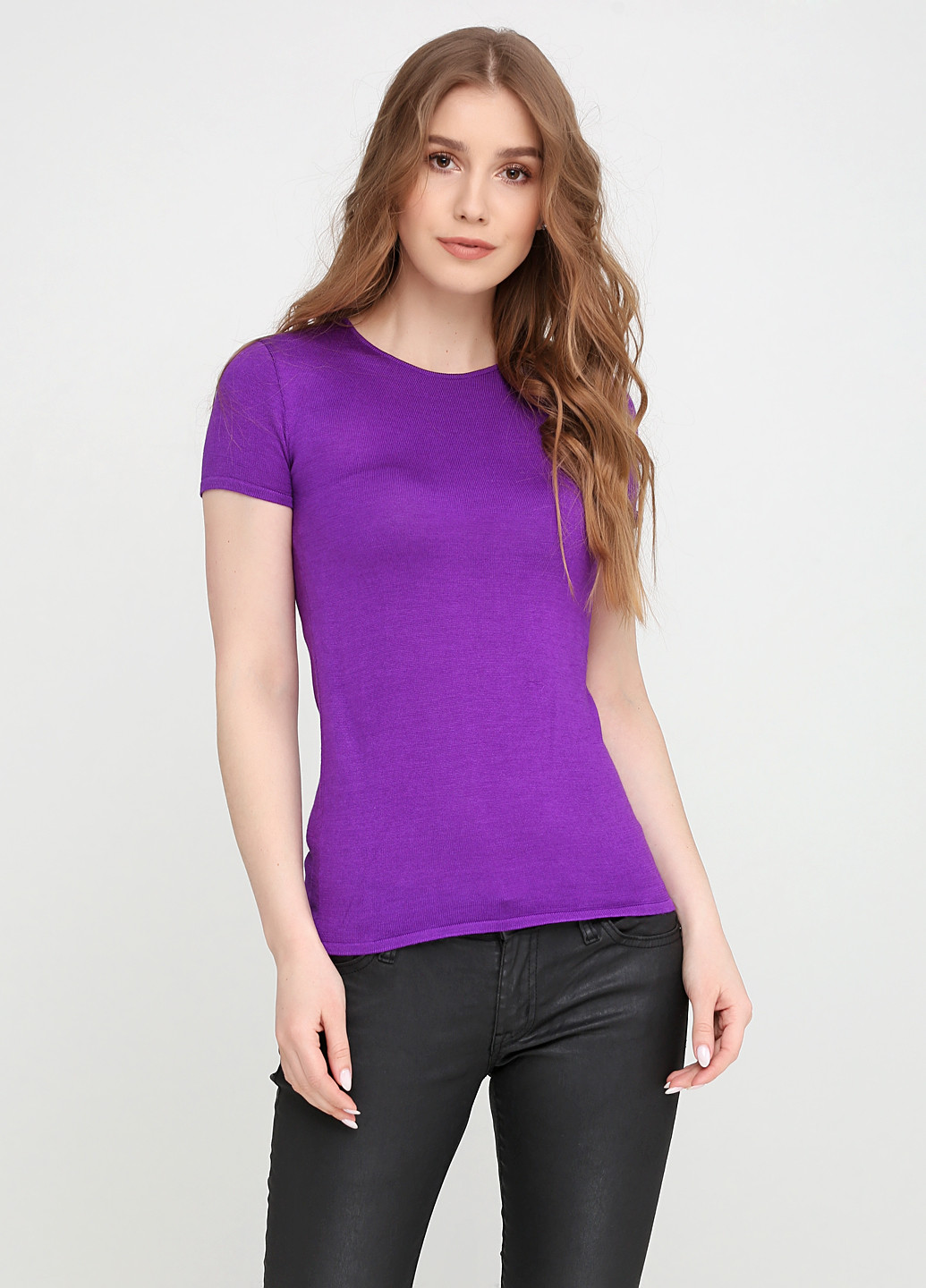 Пурпурная летняя футболка Ralph Lauren