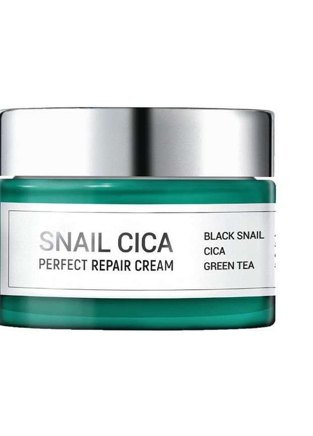 Snail Cica Perfect Repair Cream Крем для лица восстанавливающий с муцином улитки, центеллы и зеленым чаем Esthetic House (236272410)