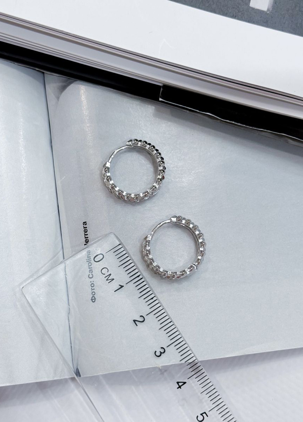 Сережки Silver Flame (307258549)