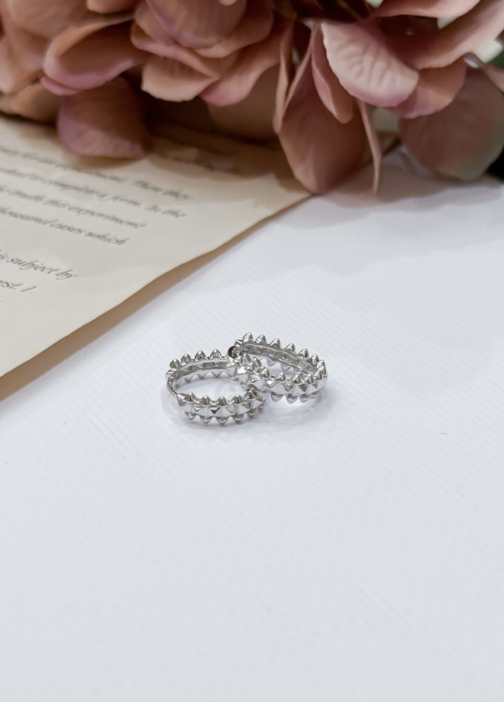 Сережки Silver Flame (307258549)