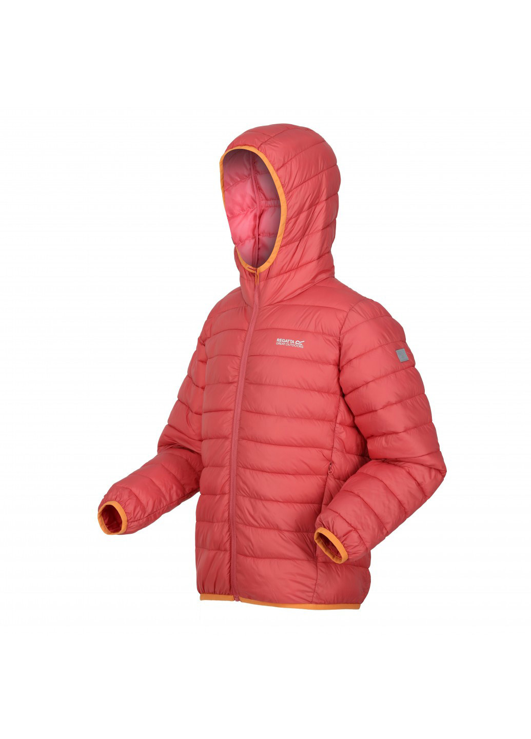 Розовая демисезонная куртка Regatta JnrHoodedMarizion