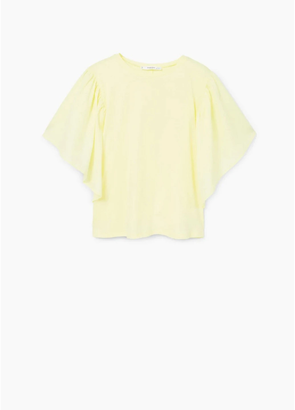 Жёлтая блуза Mango