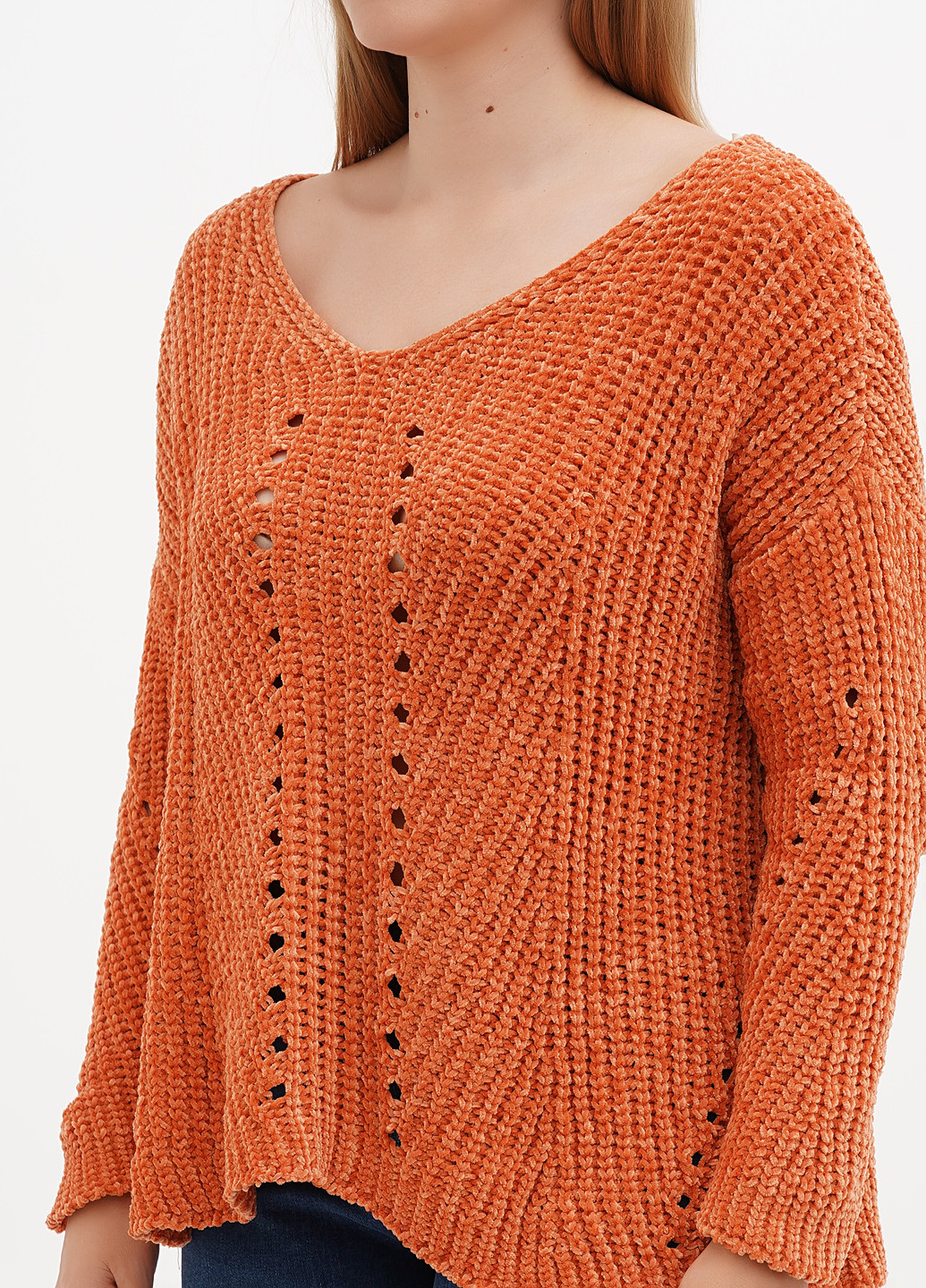 Помаранчевий демісезонний джемпер джемпер Sassofono Club