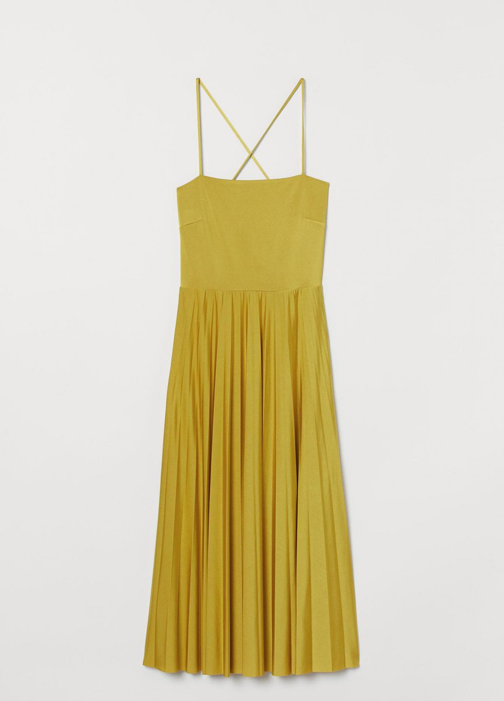 Жовтий плаття H&M