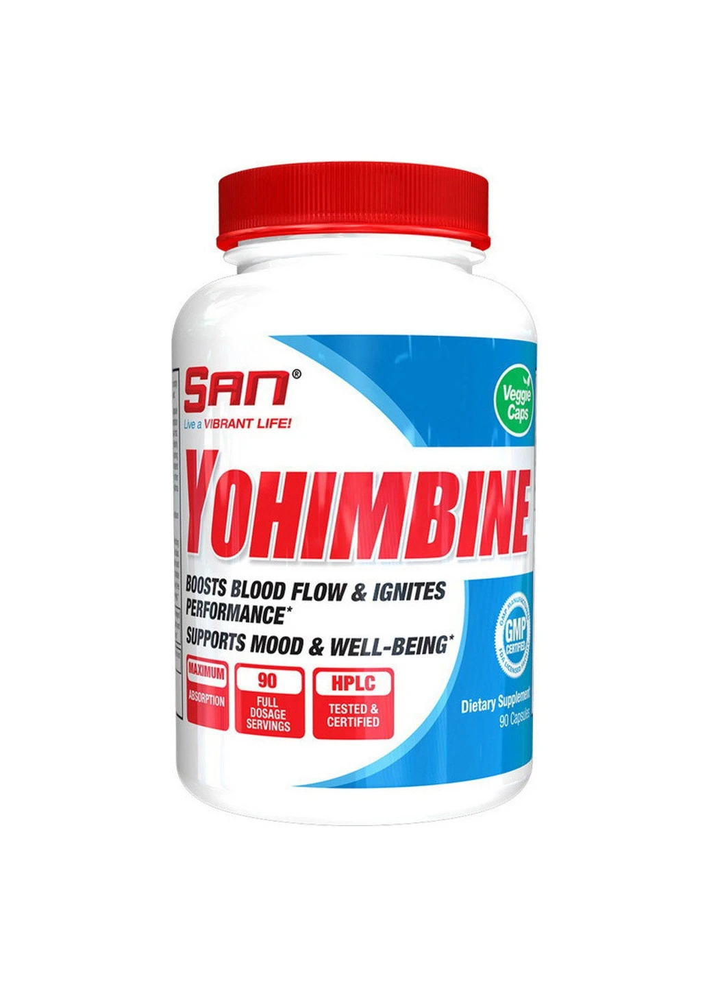 Йохімбін екстракт Yohimbine (90 капс) сан San (255409718)