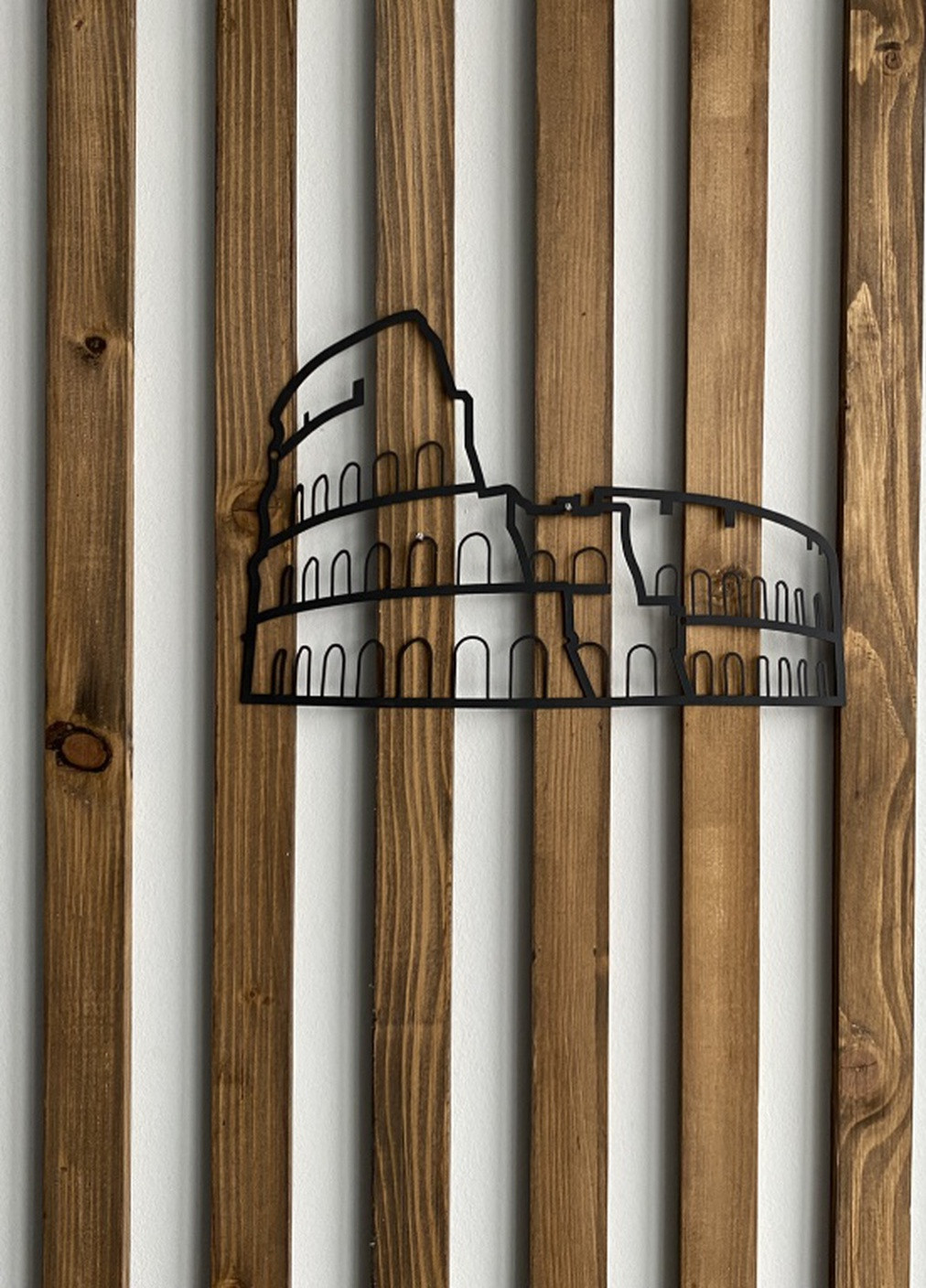 Настінний Декор Панно Картина Лофт З Металу Колізей Home (256522771)