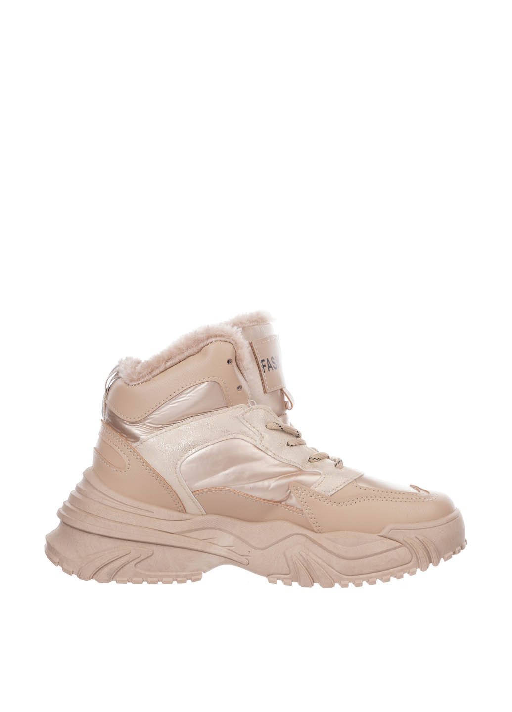 Зимние ботинки No Brand с мехом из искусственной кожи