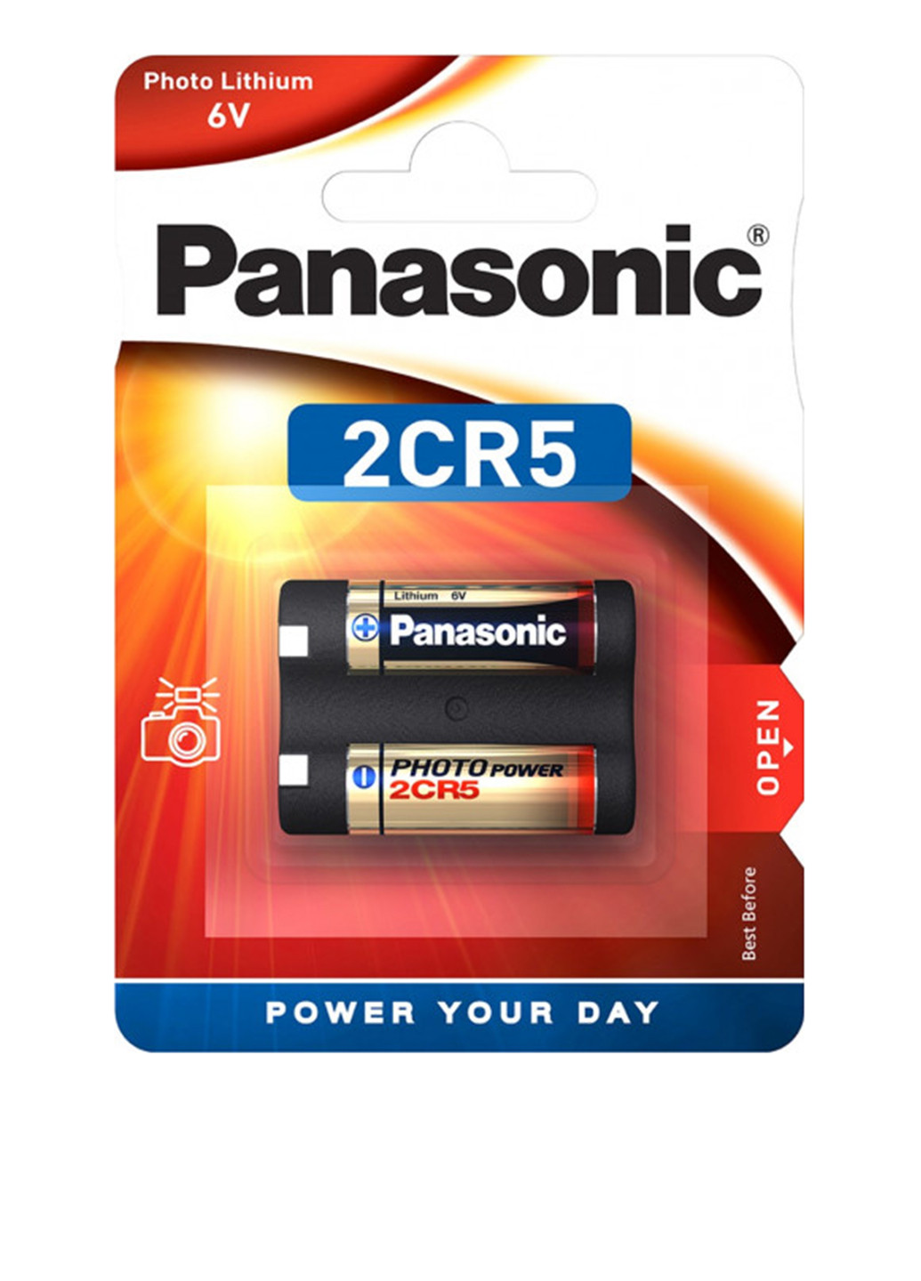 Батарейка Panasonic 2cr-5l bli 1 lithium (2cr-5l/1bp) (138004314)