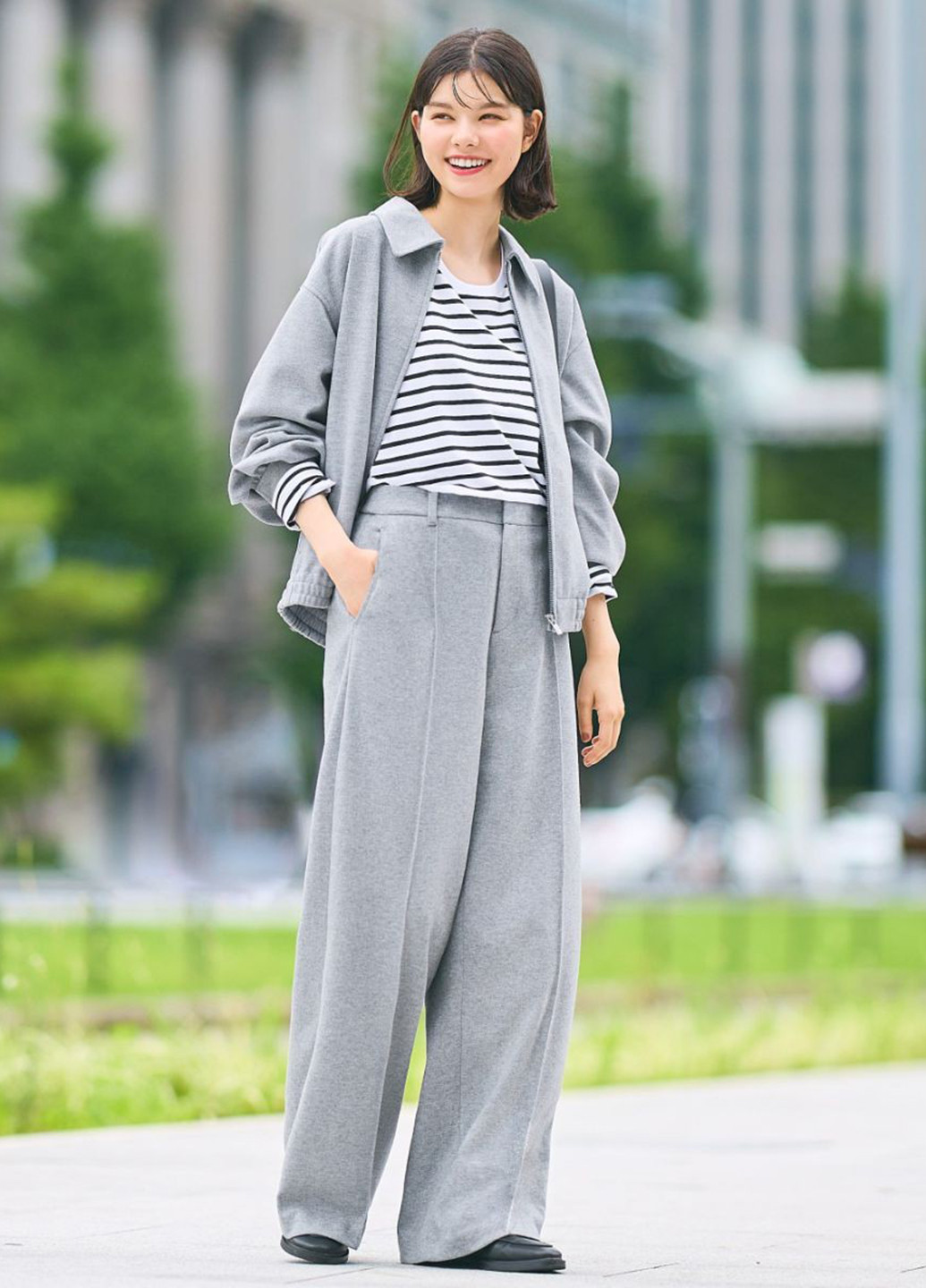 Бомбер Uniqlo на блискавці (321869949)