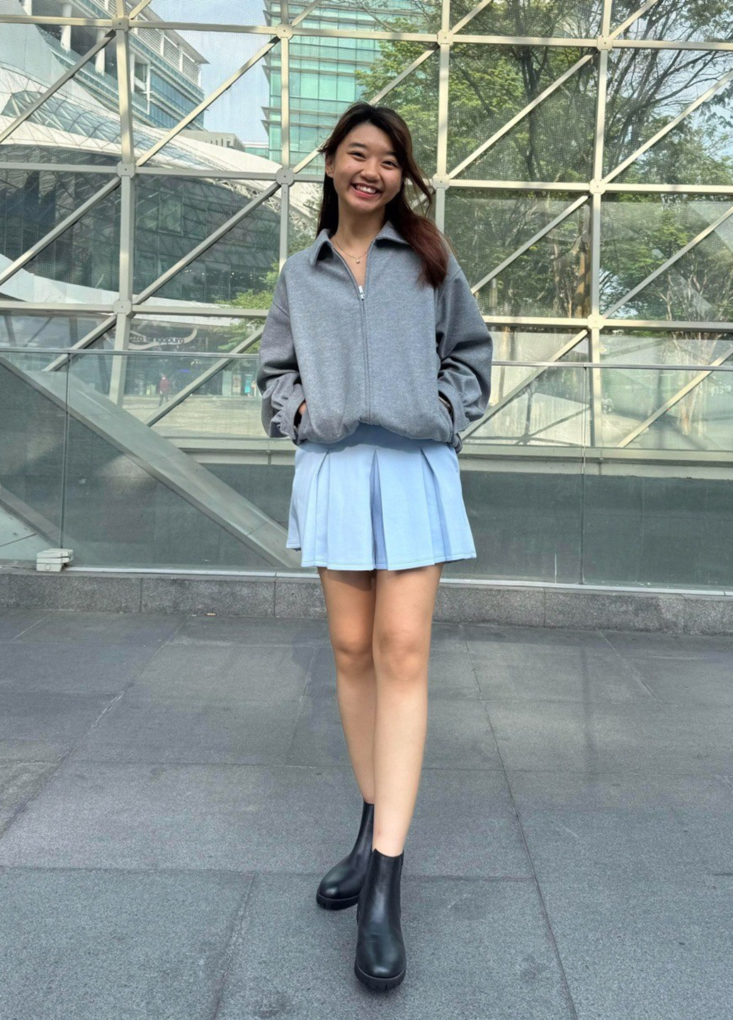 Бомбер Uniqlo на блискавці (321869949)