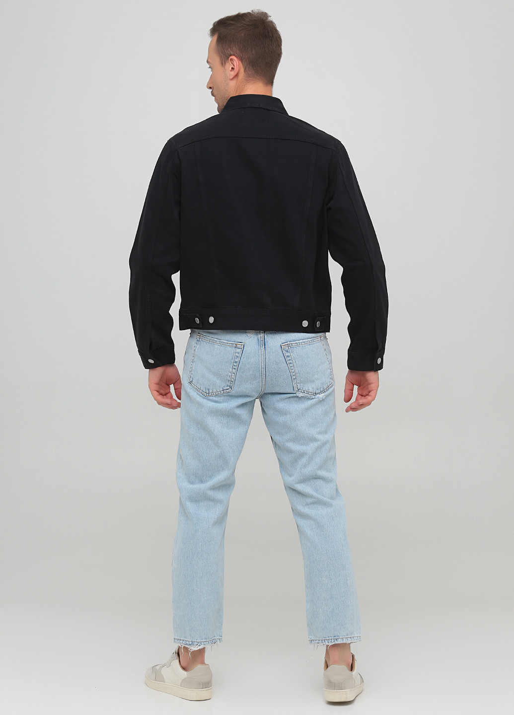 Голубые демисезонные джинсы Cheap Monday