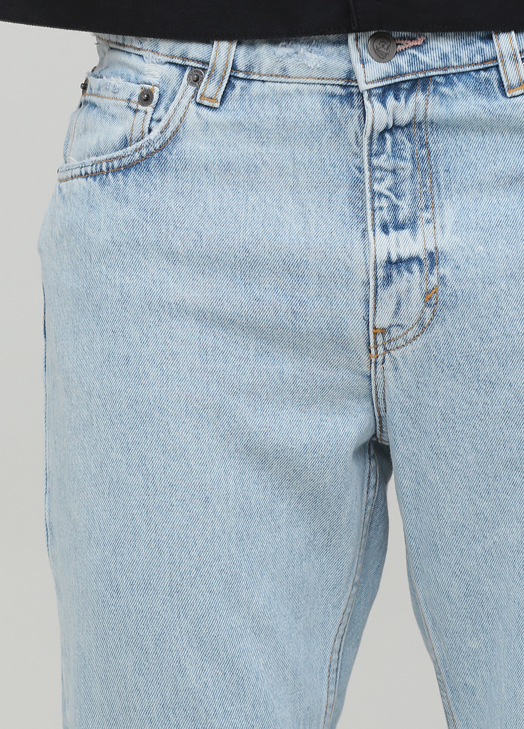 Голубые демисезонные джинсы Cheap Monday