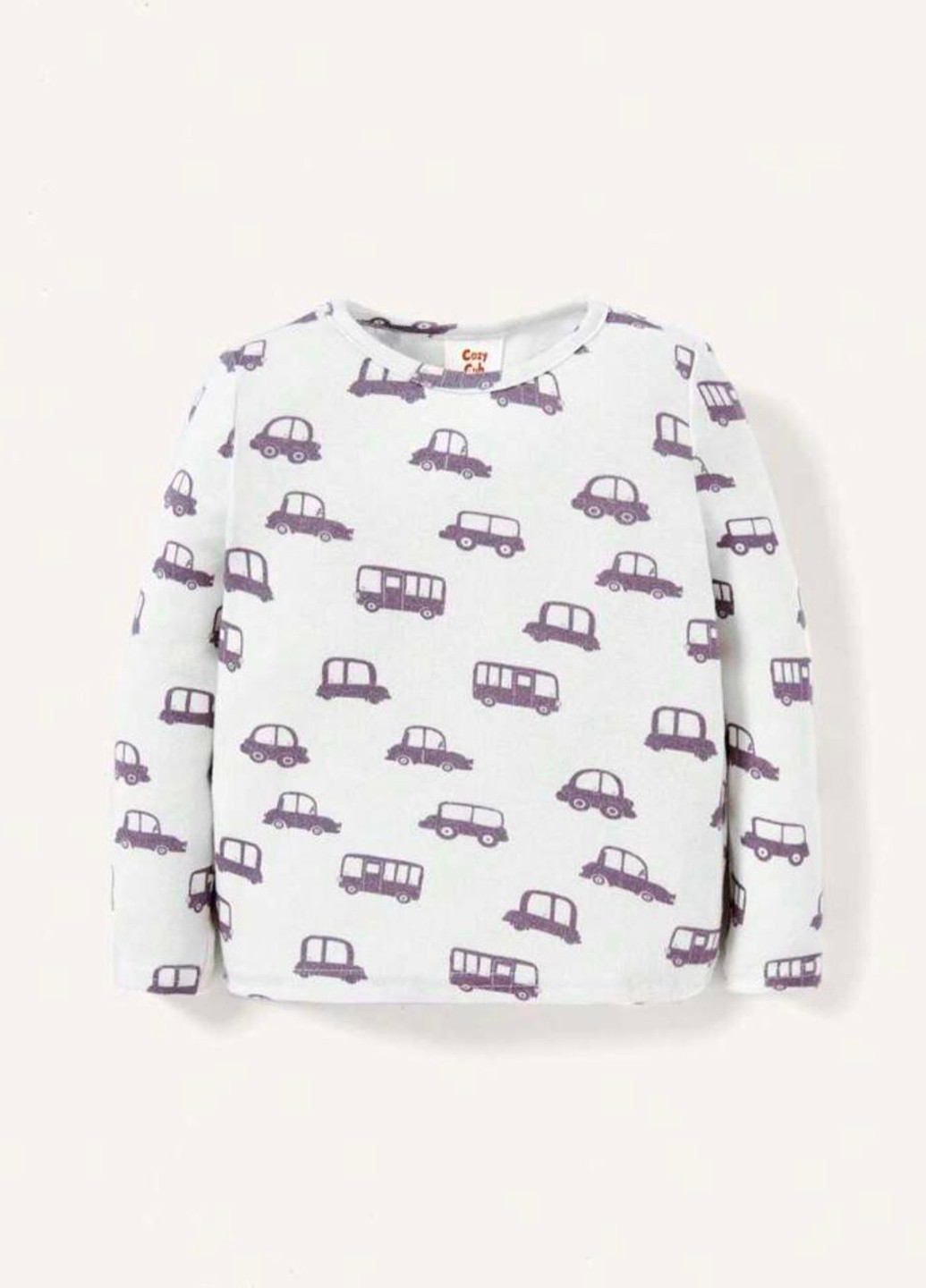 Молочна всесезон піжама (лонгслів, штани) лонгслів + брюки SHEIN