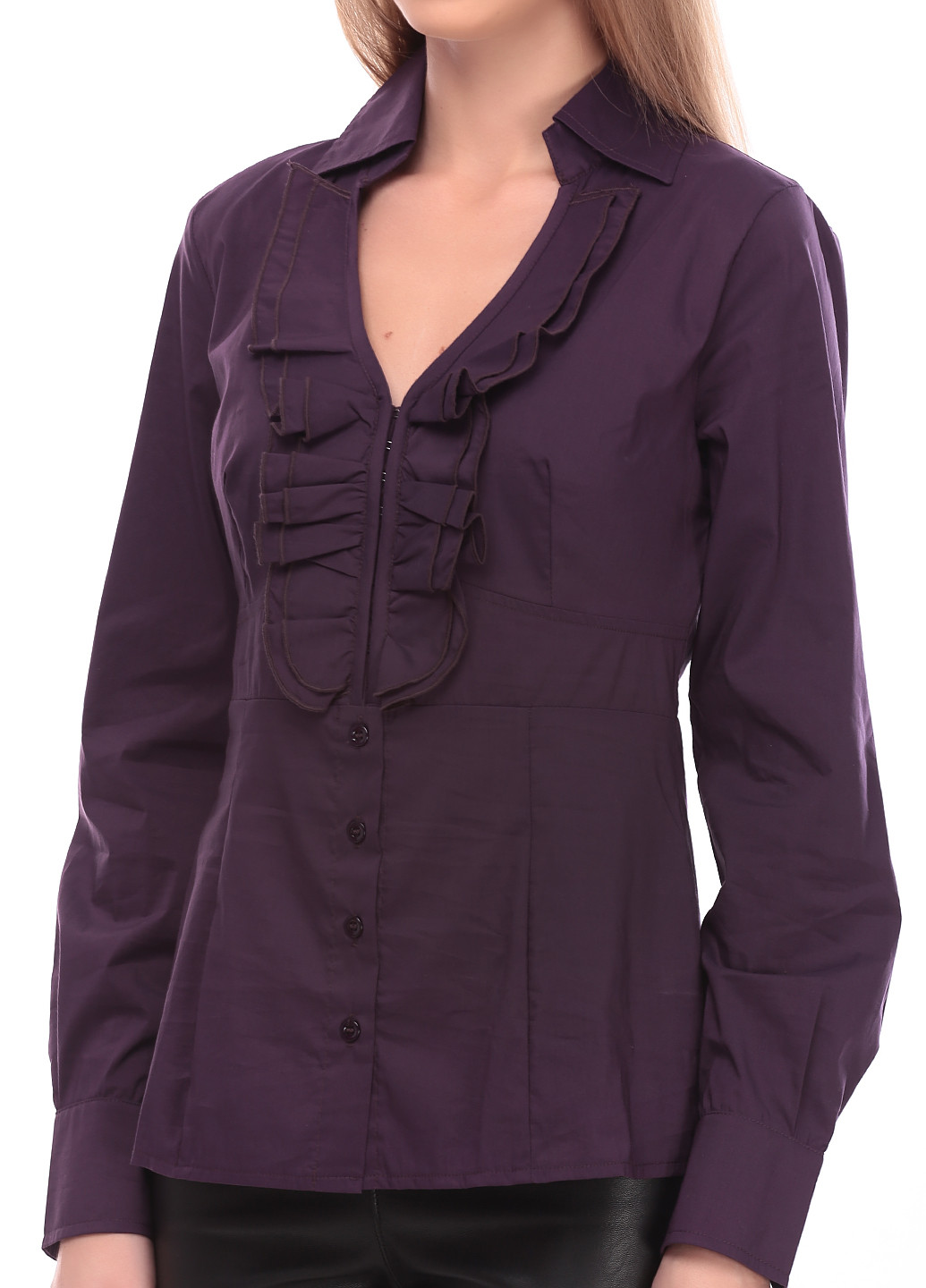Фиолетовая демисезонная блуза Best Connections