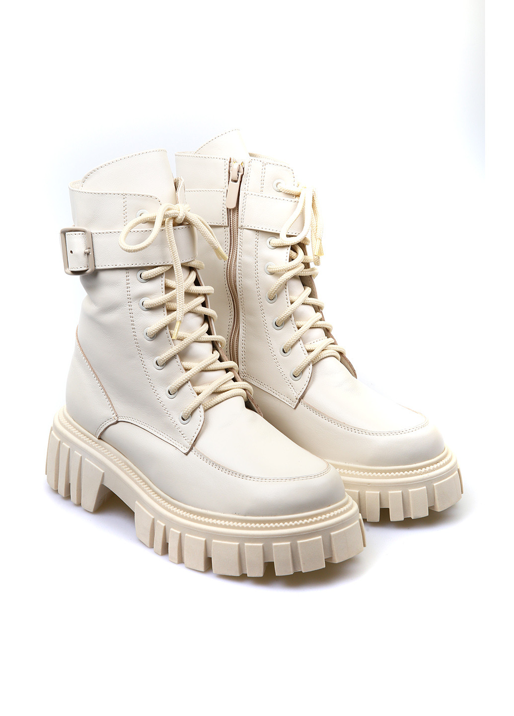 Зимние ботинки берцы No Brand с пряжкой