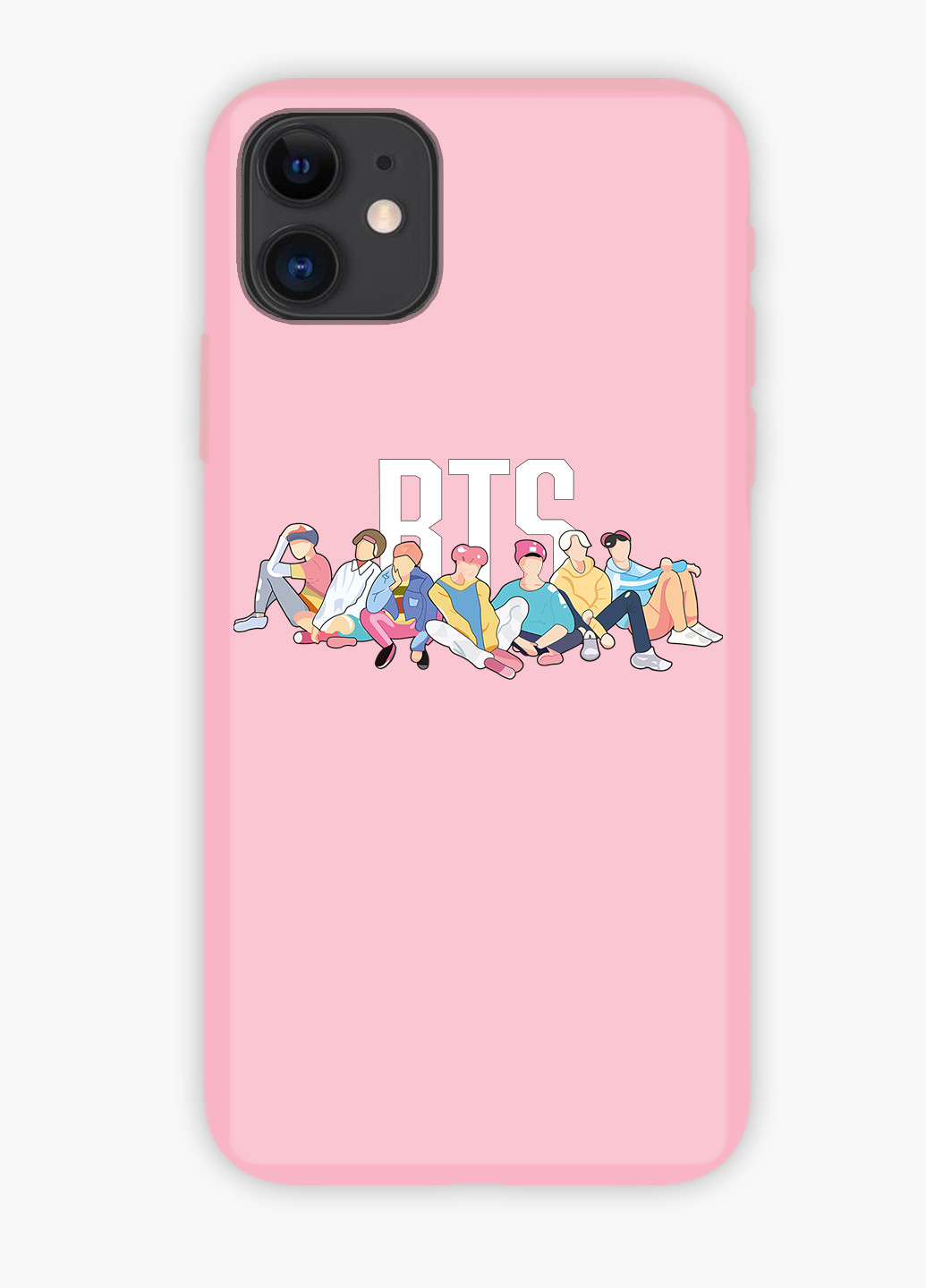 Чохол силіконовий Apple Iphone Xs БТС (BTS) (8938-1061) MobiPrint (219331322)