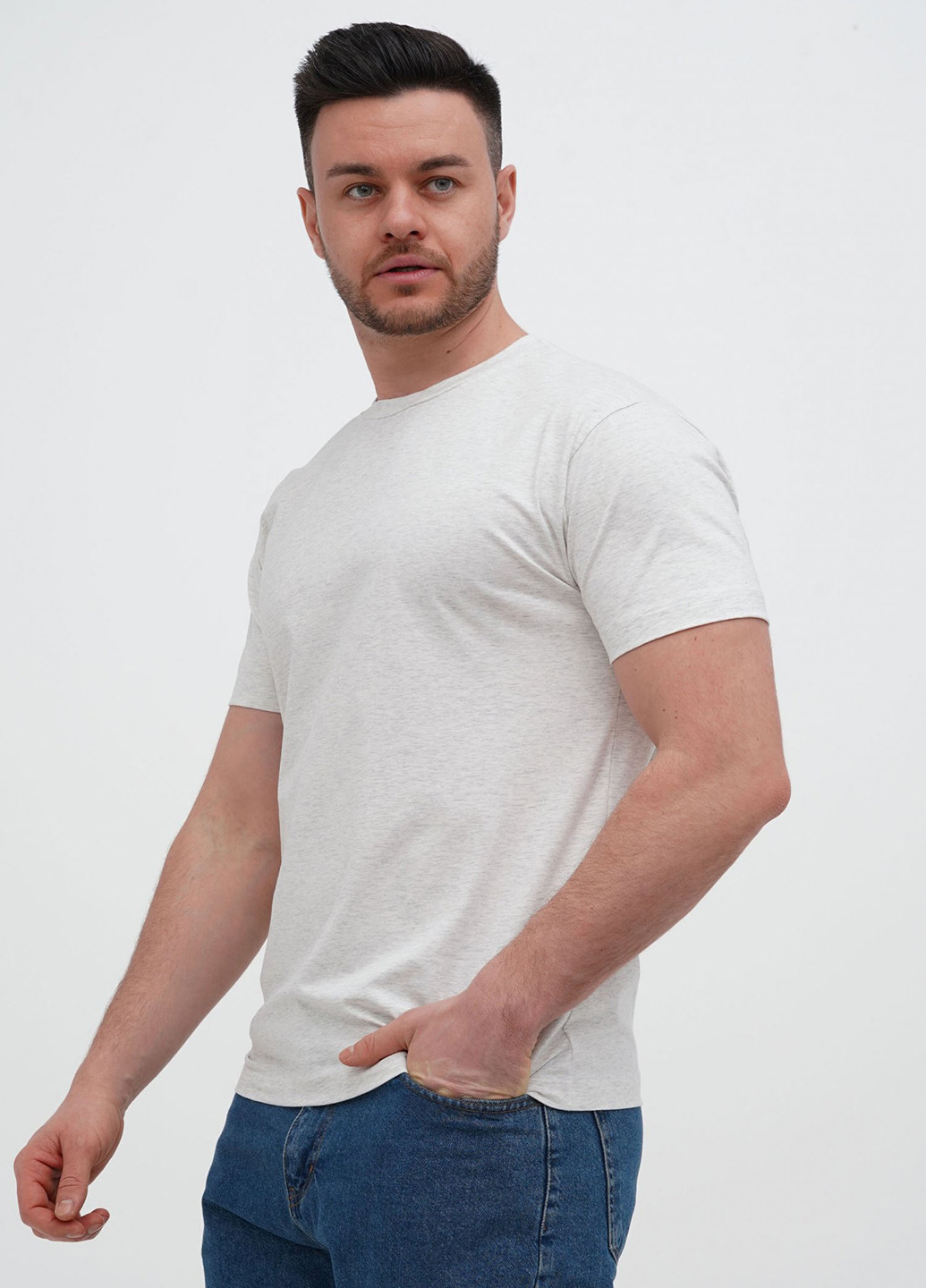 Светло-серая футболка Trend Collection