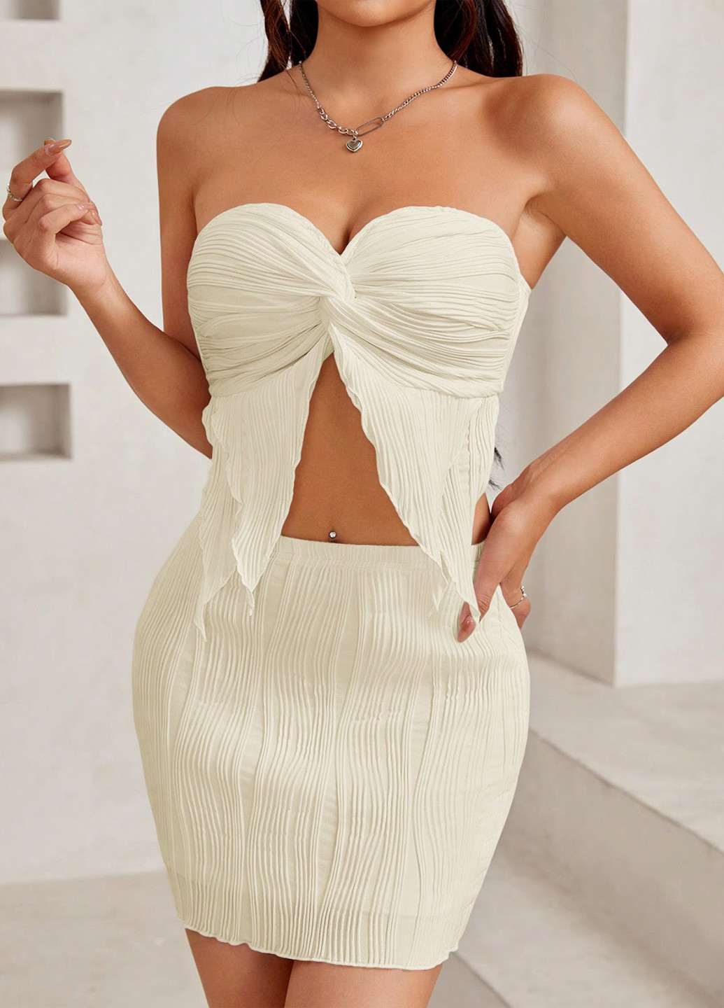 Костюм (топ, юбка) SHEIN (331035152)