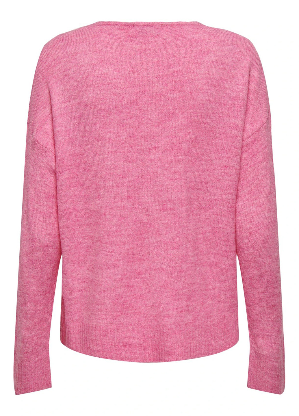 Розовый демисезонный пуловер пуловер Only