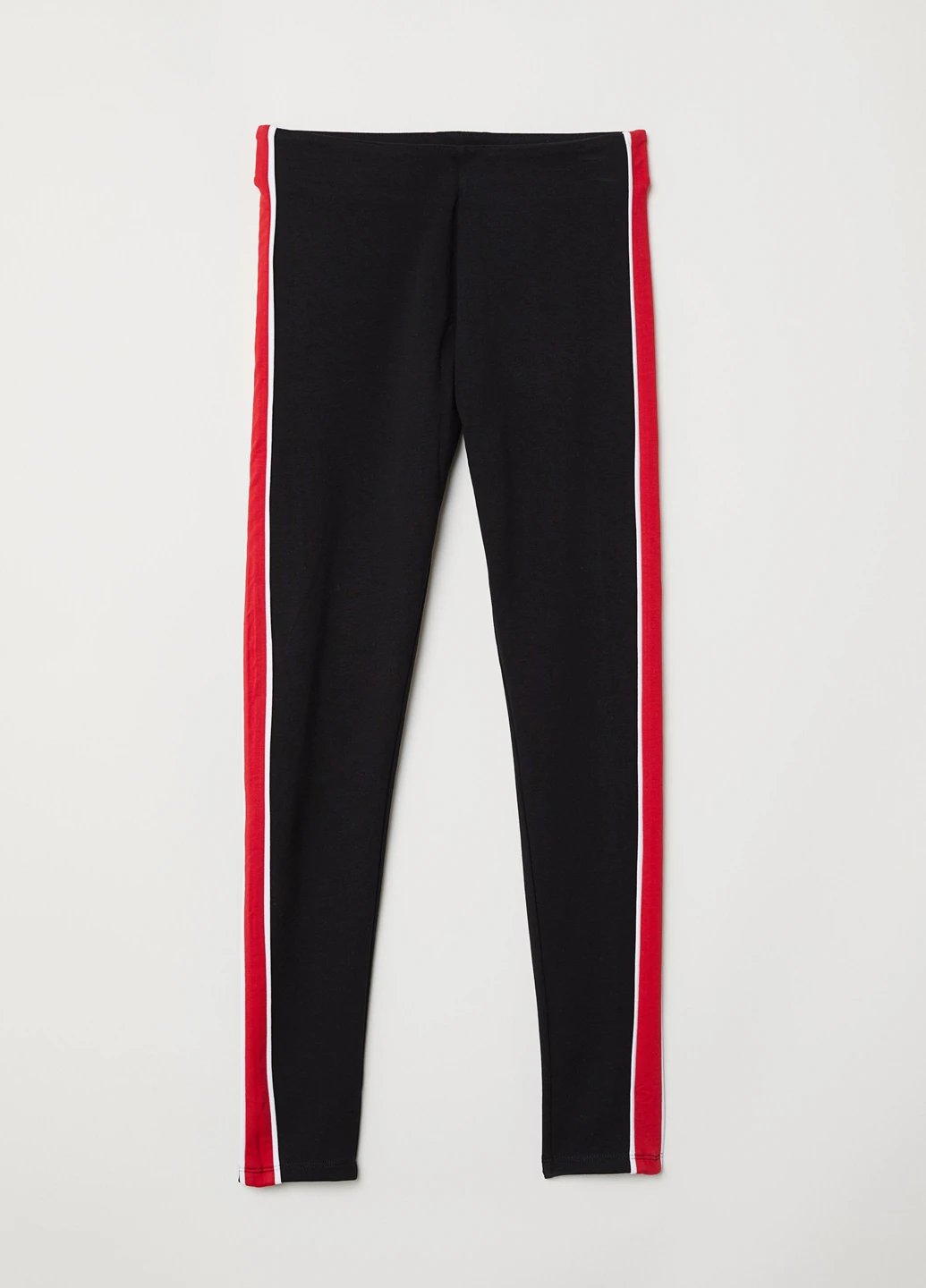 Черные демисезонные леггинсы H&M