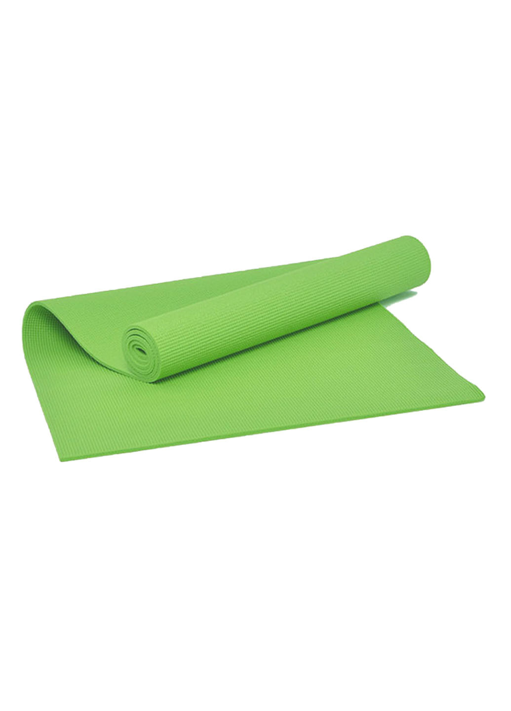 Килимок для йоги та фітнесу (йога мат) ПВХ (PVC) 173х61см товщина 6мм зелений EasyFit (237596291)