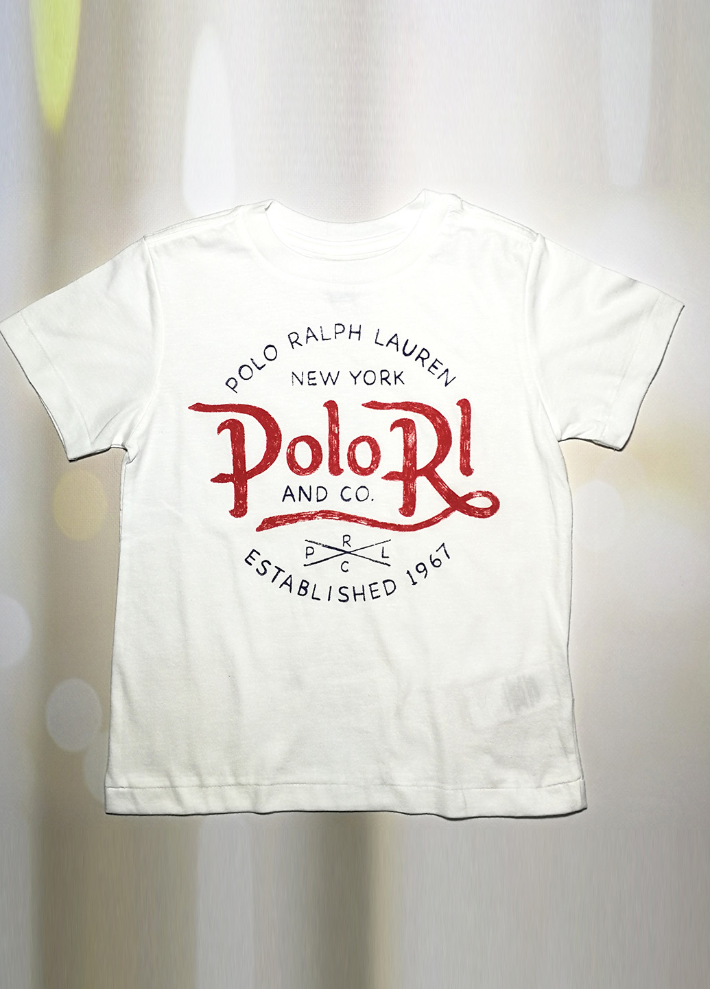 Молочна літня футболка (2 шт.) Ralph Lauren